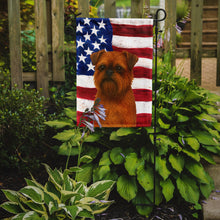 Load image into Gallery viewer, Belge Brussels Griffon American Flag Garden Flag