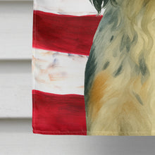 Load image into Gallery viewer, Tricolor English Setter American Flag House Flag