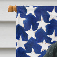 Load image into Gallery viewer, Gordon Setter American Flag House Flag