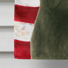 Load image into Gallery viewer, Black Pug American Flag House Flag
