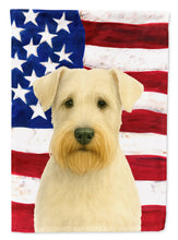 Load image into Gallery viewer, Sealyham Terrier American Flag Garden Flag