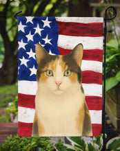 Load image into Gallery viewer, Calico Cat American Garden Flag