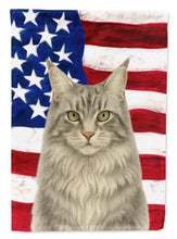 Load image into Gallery viewer, MainCoon Silver Tabby Cat American House Flag