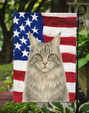 Load image into Gallery viewer, MainCoon Silver Tabby Cat American Garden Flag