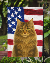 Load image into Gallery viewer, Norwegian Forest Cat Brown Tabby American Garden Flag