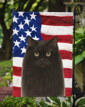 Load image into Gallery viewer, Persian Black Cat American Garden Flag