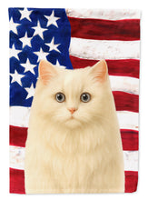 Load image into Gallery viewer, Persian White Cat American House Flag