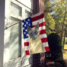 Load image into Gallery viewer, Blue Point Cat American House Flag