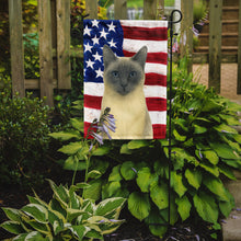Load image into Gallery viewer, Blue Point Cat American Garden Flag