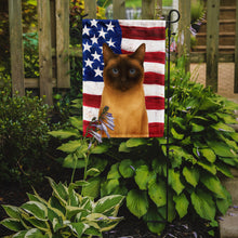 Load image into Gallery viewer, Chocolate Point Cat American Garden Flag