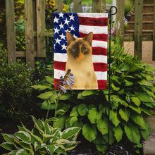 Load image into Gallery viewer, Tortie Point Cat American Garden Flag