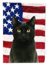 Load image into Gallery viewer, Black Cat American House Flag