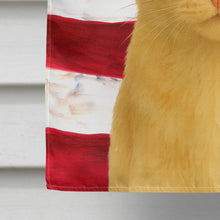 Load image into Gallery viewer, Cream Cat American House Flag