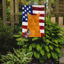 Load image into Gallery viewer, Red Cat American Garden Flag