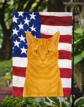 Load image into Gallery viewer, Red Cat American Garden Flag