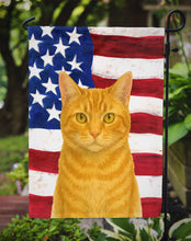 Load image into Gallery viewer, Orange Classic Cat American Garden Flag