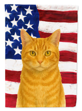 Load image into Gallery viewer, Orange Classic Cat American Garden Flag