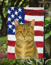 Load image into Gallery viewer, Patched Tabby Cat American Garden Flag