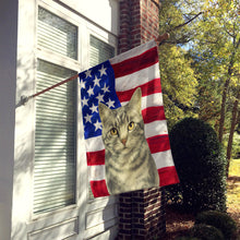 Load image into Gallery viewer, Silver Classic Tabby Cat American House Flag