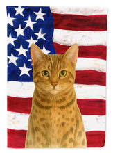 Load image into Gallery viewer, Spotted Brown Tabby Cat American Garden Flag