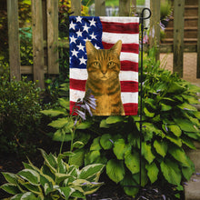 Load image into Gallery viewer, Brown Tabby Cat American Garden Flag