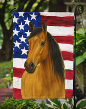 Load image into Gallery viewer, Buckskin Quarter Horse American Garden Flag