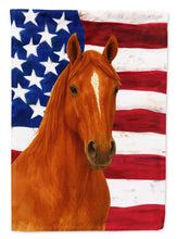 Load image into Gallery viewer, Sorrel Quarter Horse American House Flag