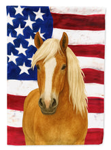 Load image into Gallery viewer, Light Chestnut Arabian Horse American Garden Flag
