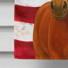 Load image into Gallery viewer, Sorrel Belgian Draft Horse American House Flag