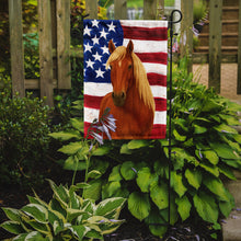 Load image into Gallery viewer, Sorrel Belgian Draft Horse American Garden Flag