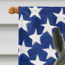 Load image into Gallery viewer, Gray Dutch Warmblood Horse American House Flag