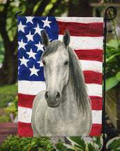 Load image into Gallery viewer, Gray Dutch Warmblood Horse American Garden Flag