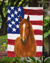 Load image into Gallery viewer, Sorrel Dutch Warmblood Horse American Garden Flag