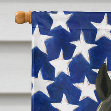 Load image into Gallery viewer, Black Friesian Horse American House Flag