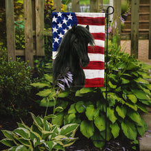 Load image into Gallery viewer, Black Icelandic Horse American Garden Flag