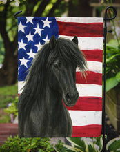 Load image into Gallery viewer, Black Icelandic Horse American Garden Flag