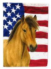 Load image into Gallery viewer, Dun Icelandic Horse American Garden Flag
