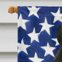Load image into Gallery viewer, Black Missouri Fox Trotter Horse American House Flag