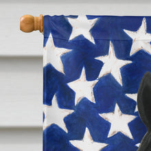 Load image into Gallery viewer, Black Morgan Horse American House Flag