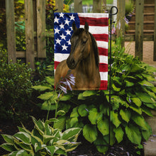 Load image into Gallery viewer, Grulla Mustang Horse American Garden Flag