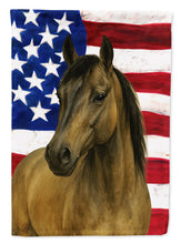 Load image into Gallery viewer, Grulla Mustang Horse American Garden Flag