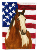 Load image into Gallery viewer, Overo Paint Horse American House Flag