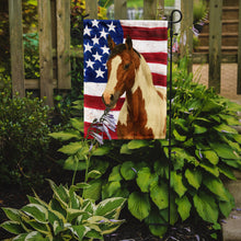 Load image into Gallery viewer, Bay Sabino Paint Horse American Garden Flag