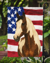 Load image into Gallery viewer, Tovero Paint Horse American Garden Flag