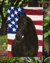 Load image into Gallery viewer, Black Paso Fino Horse American Garden Flag