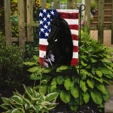 Load image into Gallery viewer, Black Rocky Mountain Horse American Garden Flag