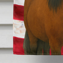 Load image into Gallery viewer, Bay Shetland Pony American House Flag