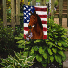 Load image into Gallery viewer, Bay Tennessee Walking Horse American Garden Flag