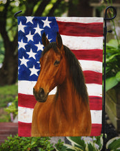 Load image into Gallery viewer, Bay Tennessee Walking Horse American Garden Flag