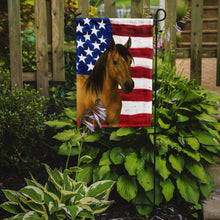 Load image into Gallery viewer, Buckskin Tennessee Walking Horse American Garden Flag